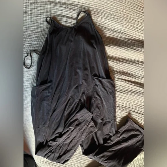 free people hot shot onsie jumpsuit gray - Picture 3 of 3